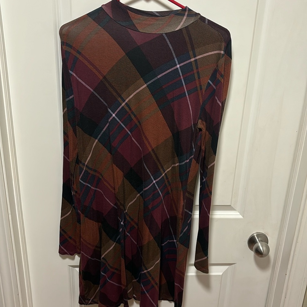 Plaid dress